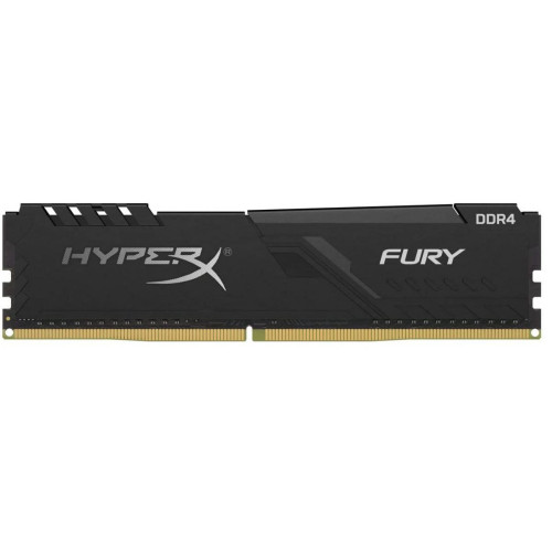 RAM PC Fixe Hyperx Fury - 1x16 Go - DDR4 3200 MHz - CL16 Noir