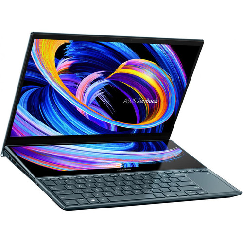 Asus - Zenbook Pro Duo OLED UX582LR-H2013T - Bleu - Laptop Ordinateur Portable
