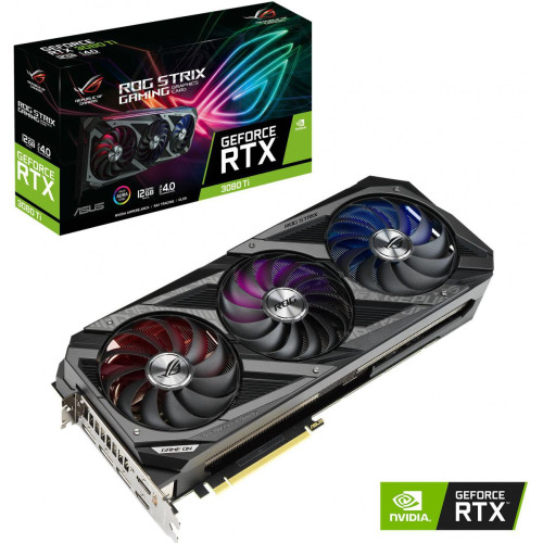 Asus - GeForce RTX 3080 Ti - Gaming ROG STRIX  - 12 Go   - Nvidia GeForce RTX 3080 Ti Carte Graphique NVIDIA