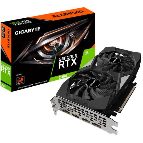 Gigabyte - Geforce RTX 2060 D6 -  6 Go 2.0 - NVIDIA GeForce RTX 2060 Composants