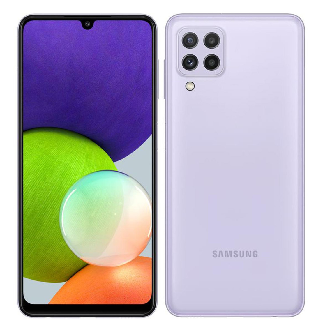 Smartphone Android Samsung Galaxy A22 - 4G - 64 Go - Violet