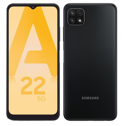 Smartphone Android Samsung Galaxy A22 - 5G - 128 Go - Gris