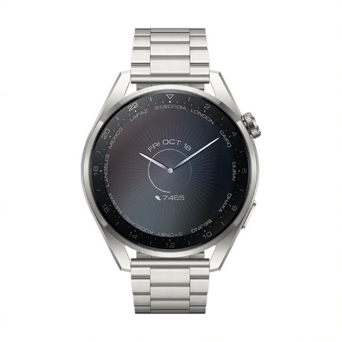 Huawei - Watch 3 Pro Elite - 4G - Bracelet Metal Gris - Huawei