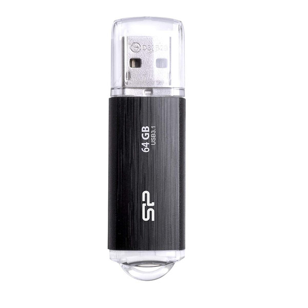 Clés USB Silicon power B02 64 Go - Noir
