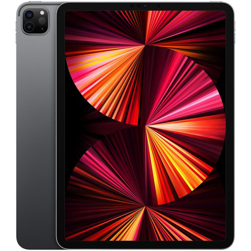 Apple - iPad Pro 12,9" (2021) Wi‑Fi + Cellular 128Go - Gris Sidéral - Tablette tactile Reconditionné