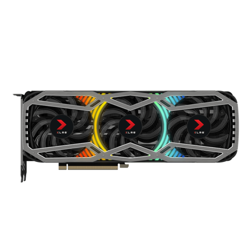 PNY - GeForce RTX 3080 Gaming REVEL EPIC-X RGB Triple Fan LHR - NVIDIA GeForce RTX Carte Graphique NVIDIA