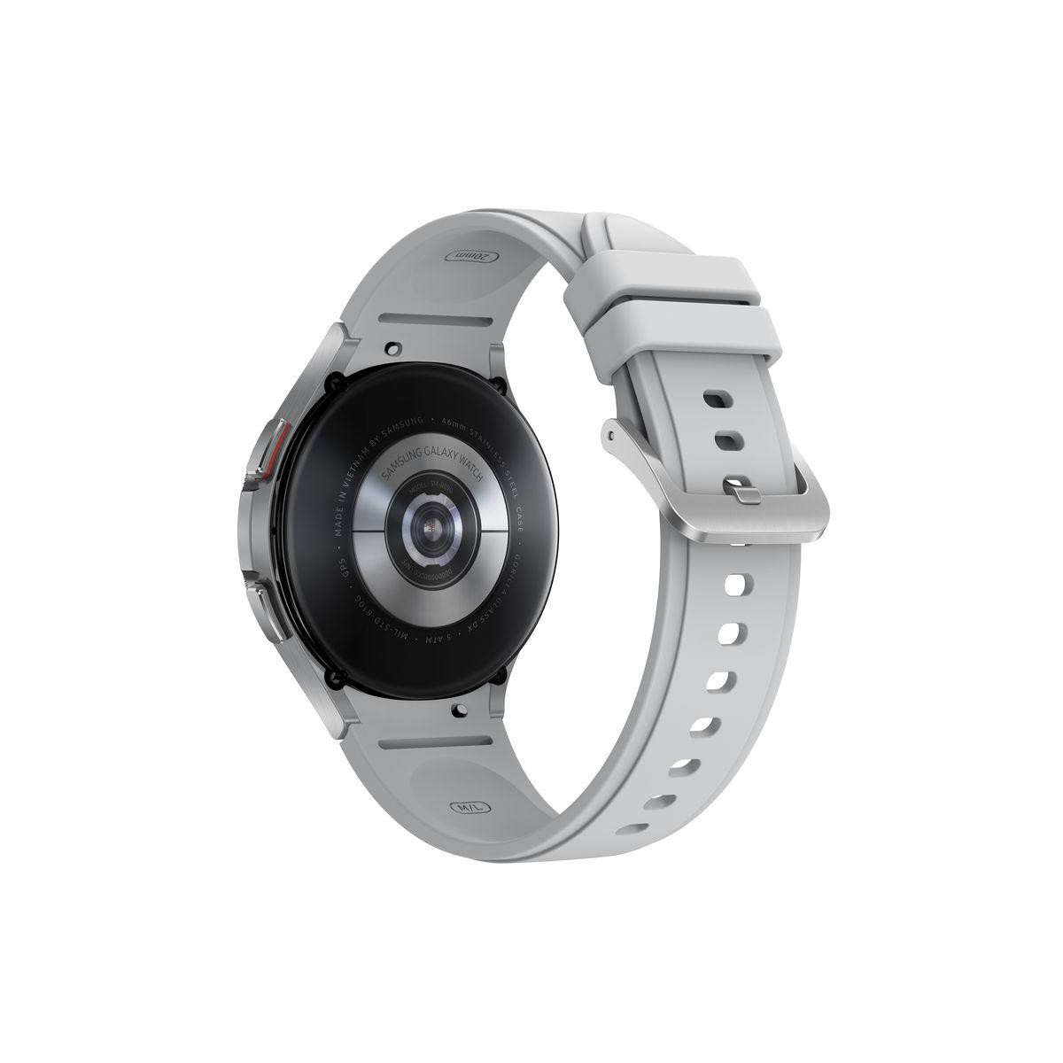 Samsung Galaxy Watch4 Classic - 42 mm - Bluetooth - Argent