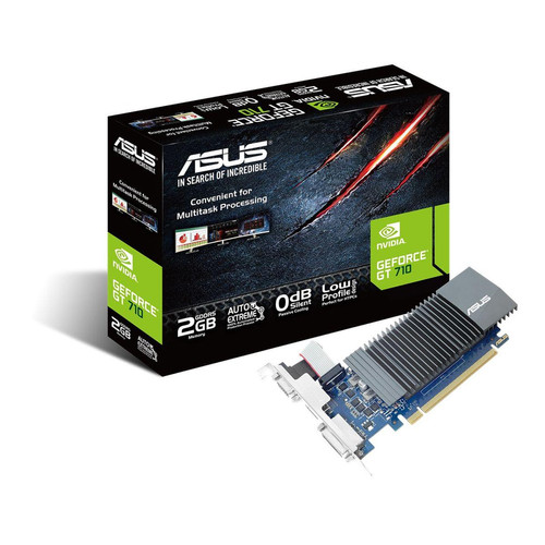 Asus - GeForce GT710-SL-2GD5-BRK - Carte Graphique NVIDIA