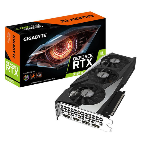 Gigabyte - GeForce RTX 3060 Ti GAMING OC 8G (rév. 2.0) - LHR - Nvidia GeForce RTX 3060 Carte Graphique NVIDIA