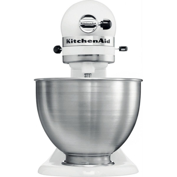 Kitchenaid Robot pâtissier à tête inclinable 4.3 litres - Blanc