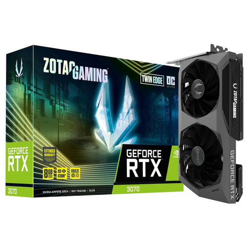 Zotac - GAMING GeForce RTX 3070 TWIN EDGE OC LHR Zotac  - Bonnes affaires Carte Graphique NVIDIA
