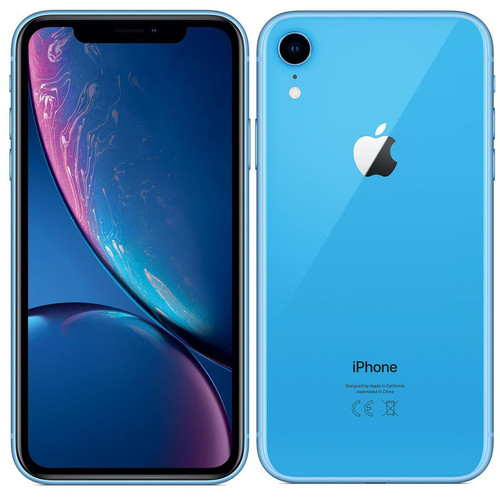 Apple - iPhone XR - 64 Go - Bleu - Reconditionné - iPhone