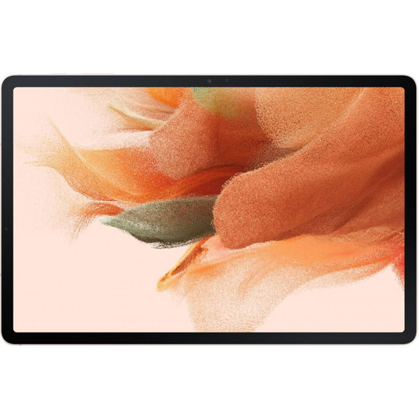Samsung Galaxy Tab S7 FE 12.4'' - Wifi - 64Go - Light Pink + Book Cover Keyboard EF-DT970BBEGFR -  Noir