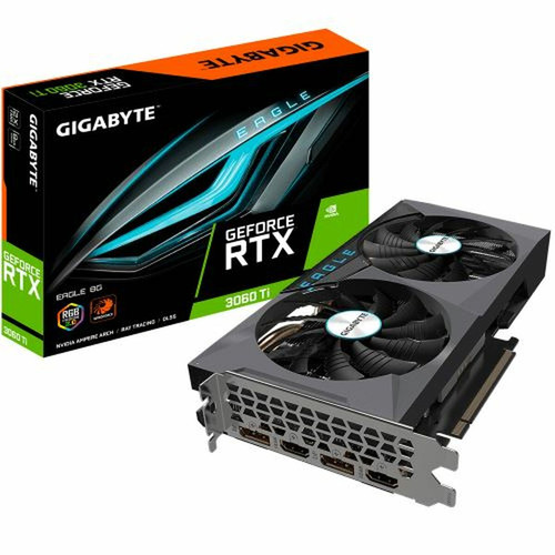 Gigabyte -GeForce RTX 3060 Ti EAGLE 8G (rev. 2.0) (LHR) Gigabyte  - Soldes Informatique