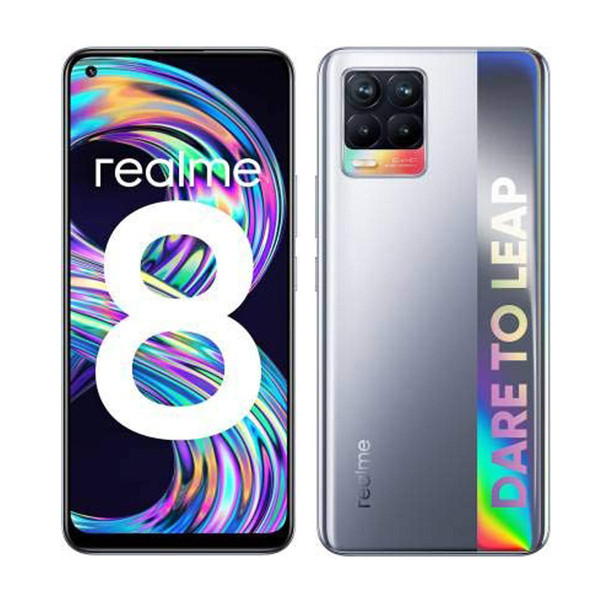 Smartphone Android Realme Realme 8 - 4/64GO - Cyber Silver