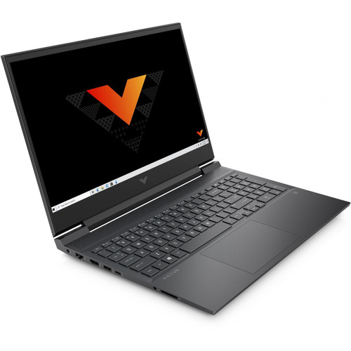 Hp - Victus 16-d0420nf - Argent mica, logo chrome foncé - Laptop Ordinateur Portable