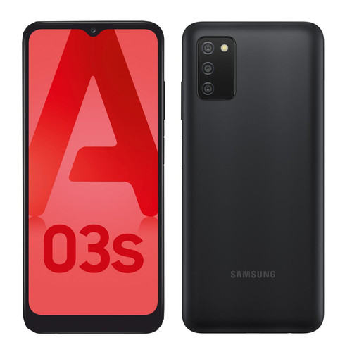 Samsung - Galaxy A03s - Noir - Smartphone reconditionné