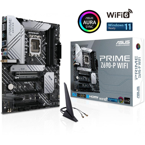 Asus - Carte mère PRIME Z690-P WIFI - Intel Core 12eme generation