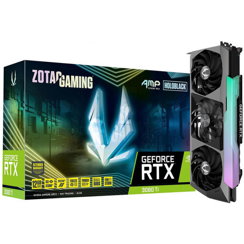 Zotac - GeForce RTX 3080 Ti AMP Extreme Holo Zotac   - Carte Graphique NVIDIA Amp extreme