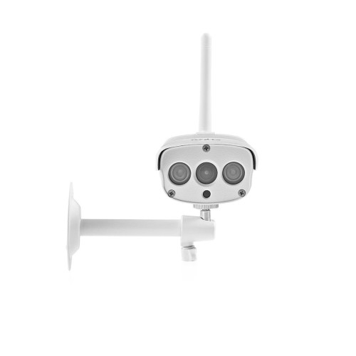 Caméra de surveillance connectée Nedis Caméra IP Intelligente Smartlife Wi-Fi - Full HD 1080p - Extérieur - Étanche