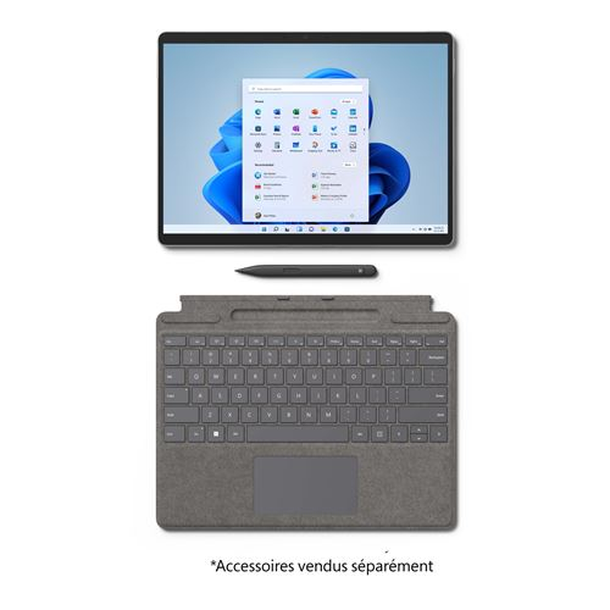 PC Portable PC hybride Microsoft Surface Pro 8 13" - 8PQ-00003 - Platine