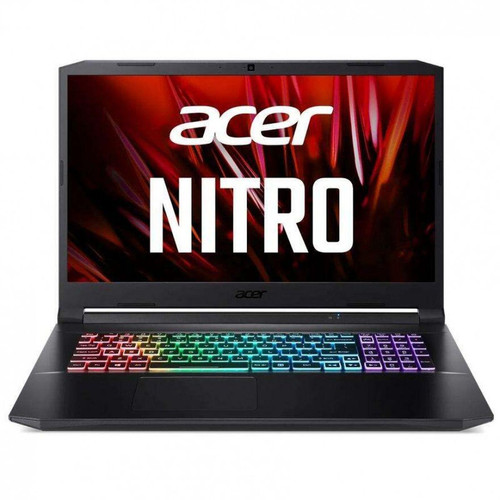 Acer - Nitro AN517-41-R2J5 - Noir/Rouge - PC Portable Gamer Avec pavé numérique