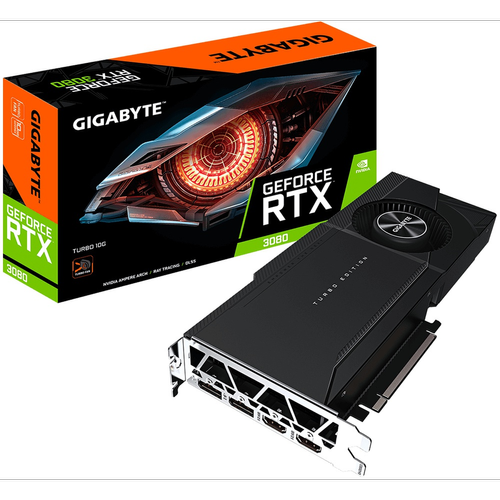 Gigabyte - GeForce RTX™ 3080 TURBO 10G (rev. 2.0) - Carte Graphique NVIDIA Non overclockée