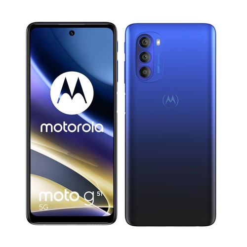 Smartphone Android Motorola G51 - 64 Go - Bleu