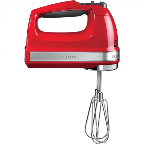 Kitchenaid - Batteur à main 9 vitesses rouge empire - Robot Kitchenaid Préparation culinaire