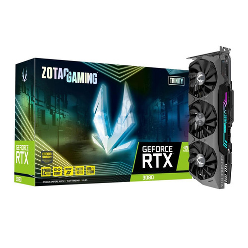 Zotac - ZOTAC GAMING GeForce RTX 3080 TRINITY - LHR - Carte Graphique NVIDIA 10 Go