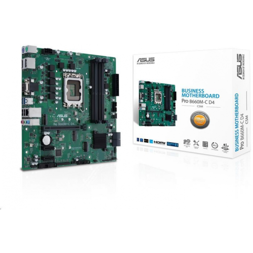 Asus - Pro B660M-C D4-CSM - Carte mère AMD Micro-atx