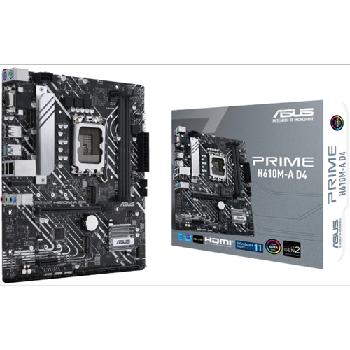 Asus - PRIME H610M-A D4-CSM - Carte mère Intel Micro-atx