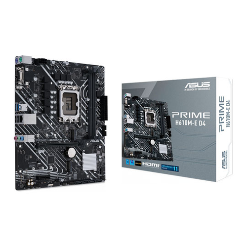 Asus -PRIME H610M-E D4 Asus  - Carte mère Intel Micro-atx