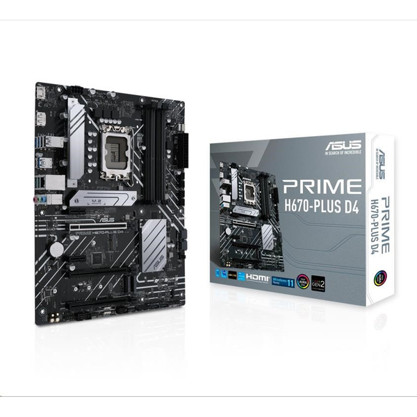 Carte mère Intel Asus PRIME H670-PLUS D4