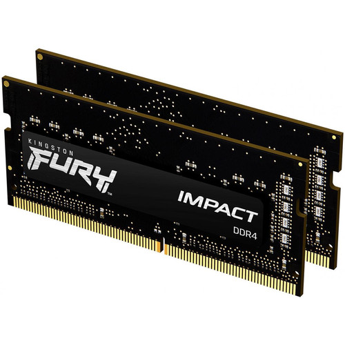 RAM PC Fury Impact - 2x8 Go - DDR4 2666 MHz - CL15 Noir