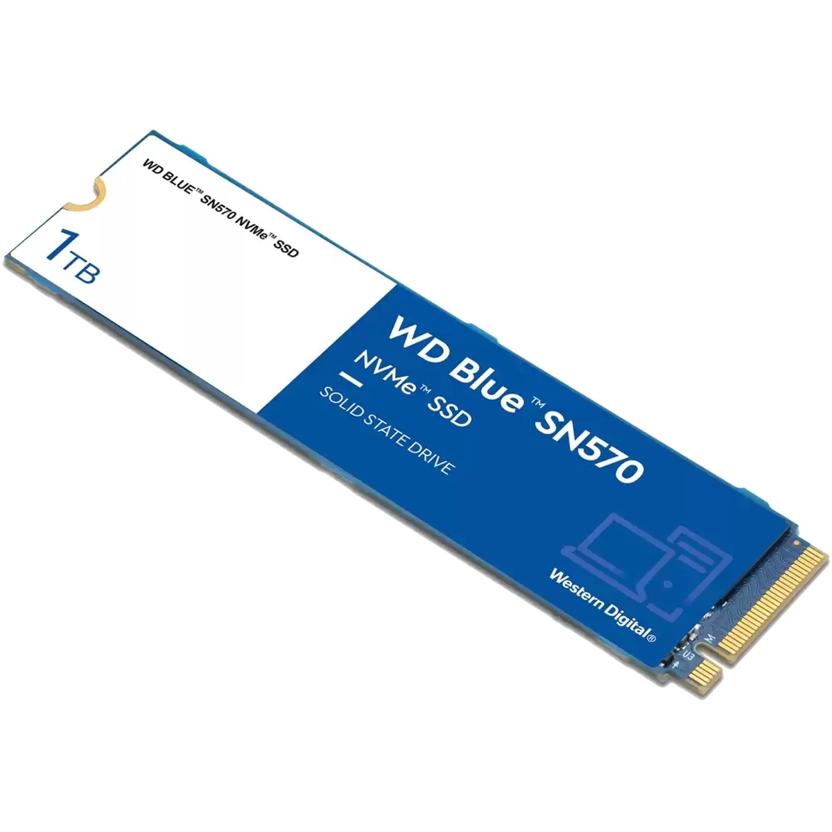 Western Digital Disque SSD NVMe™ WD Blue SN570 1 To + Vengeance LPX - 2 x 16 Go - DDR4 3200 MHz - Noir