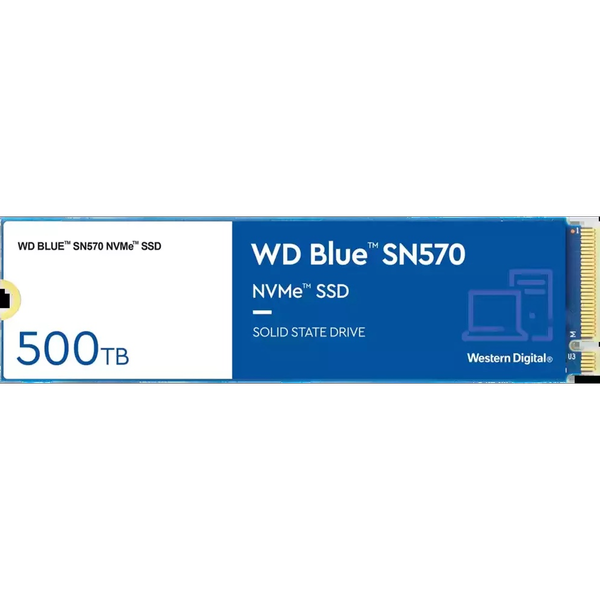 SSD Interne Western Digital Disque SSD NVMe™ WD Blue SN570 500 Go