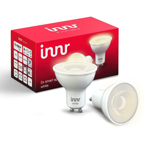 Innr - Ampoule LED connectée 2x GU10 - Blanc variable - Confort - 2200 - 5000K - (Recylum) - Lampe connectée
