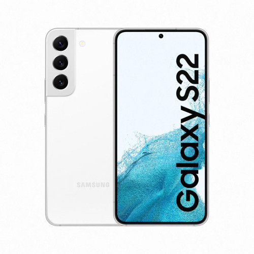 Samsung - SAMSUNG GALAXY S22 128Go Blanc  - Jusqu'à 4 mois offerts de YouTube Premium pour l'achat d'un smartphone ou d'une tablette Galaxy