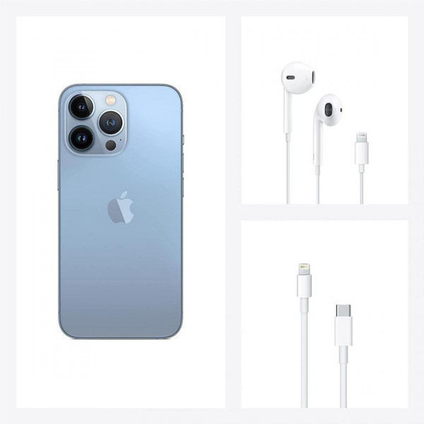Apple iPhone 13 Pro - 256 Go - Sierra Blue - sans écouteurs