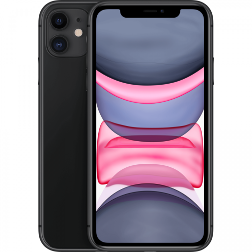 Apple - iPhone 11 - 64GB - Noir - sans écouteurs - Smartphone reconditionné