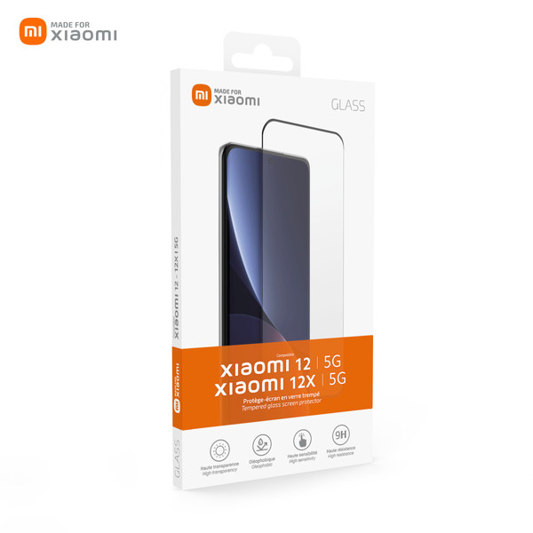 Coque, étui smartphone XIAOMI Verre trempé 3 D Xiaomi - Transparent