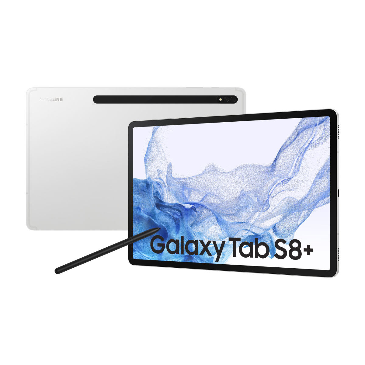 Samsung - Tablette Tactile Samsung Galaxy Tab S8+ 128Go Argent - WiFi -  Tablette Android - Rue du Commerce