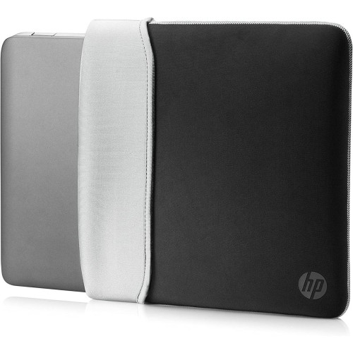 Hp - Housse de protection réversible pour ordinateur portable HP 15,6 pouces (argenté) 2F2K5AA - Hp