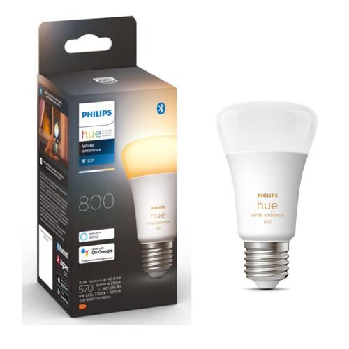 Philips - ampoule LED connectée E27 - Lampe connectée