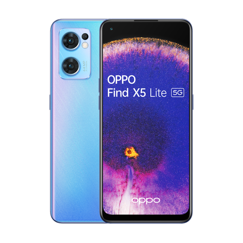 Oppo - FIND X5 LITE - 256 Go - Bleu - Smartphone location 24 mois Téléphonie