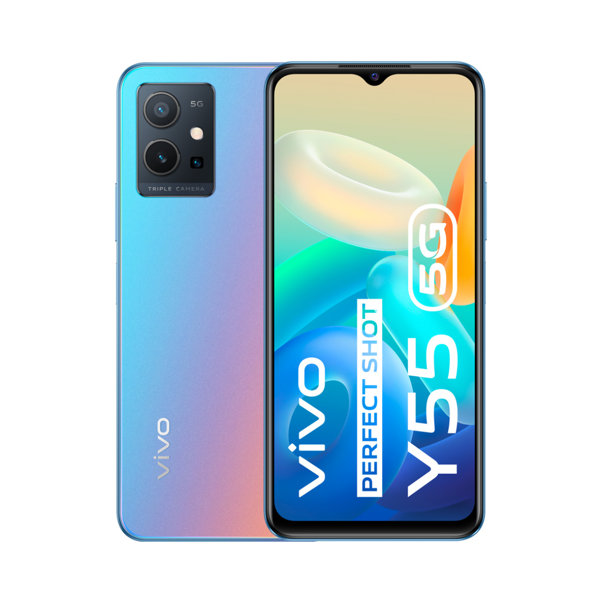 Smartphone Android Vivo Y55 - 8/128 Go - Bleu