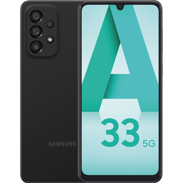 Smartphone Android Samsung Galaxy A33 - 6/128 Go - Noir