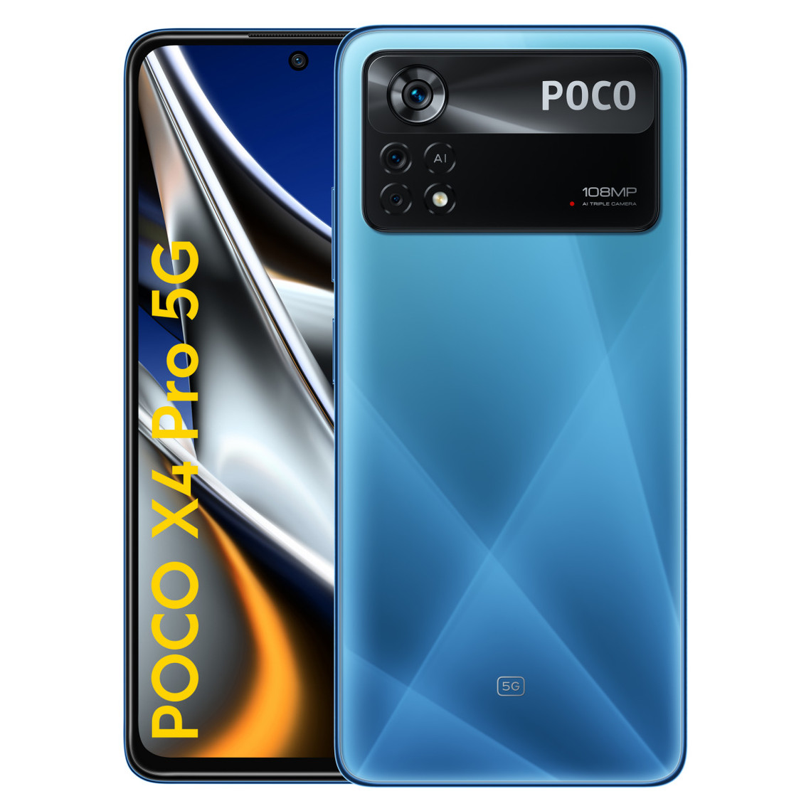 Smartphone Android XIAOMI Poco M4 Pro - 6/128 Go - Bleu - 5G