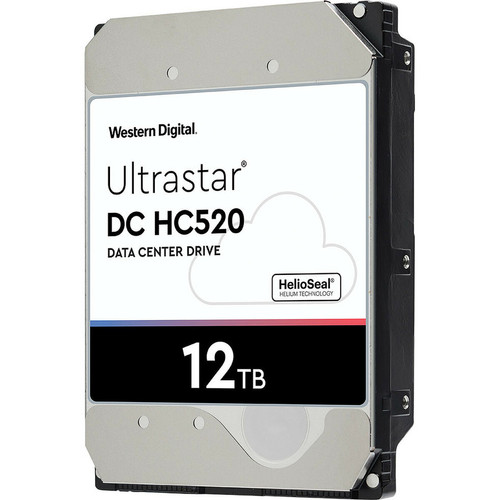 Western Digital - Disque dur 12 To 3.5 SATA Ultrastar DC HC520 - Disque Dur interne Western Digital